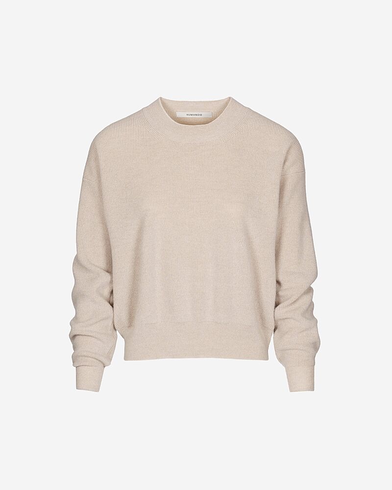 humanoid light knitted pullover